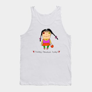 Feeling fabulous today! Ragdoll having a good day. Tank Top